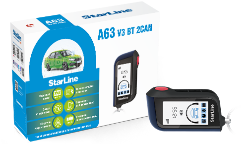 StarLine A63 V3 BT 2CAN+4LIN ECO StarLine A63 V3 BT 2CAN+4LIN ECO